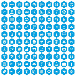 100活动图标设置为蓝色