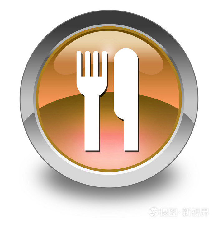 图标 按钮 象形图-食堂 餐厅