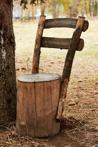 仿木椅子
