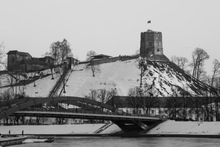 维尔纽斯 立陶宛 在冬天