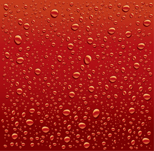 暗红色水水滴背景照片