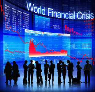 关于世界金融危机的人讨论