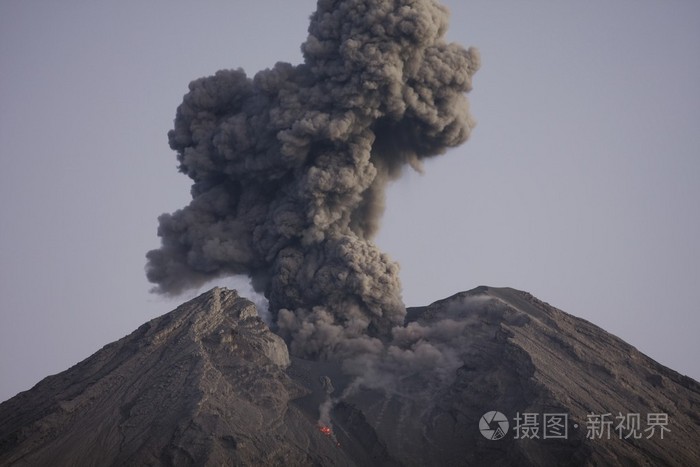 火山灰云