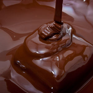 熔化的巧克力
