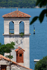 克罗地亚普拉古建筑旧钟