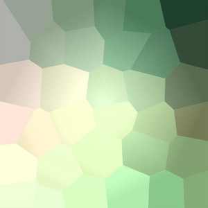 绿色巨人六边形方形背景数字生成例证
