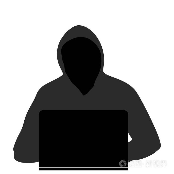 黑客使用互联网, 社交网络帐户, 窃取数据.暗网向量