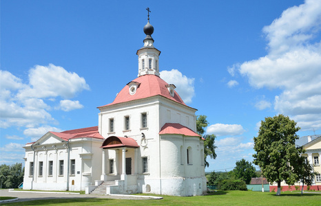 科洛姆纳克里姆林宫，莫斯科地区的 Voskresenskaya 教堂