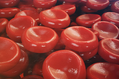红细胞白细胞或白血球, 是免疫系统的细胞, 感染。人体医学概念, 3d 插图