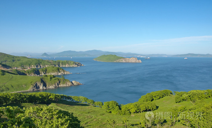 日本海域,滨海边疆区南部的海岸