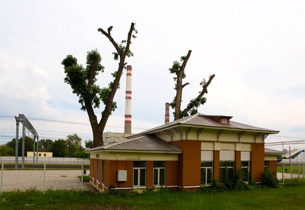 驻地的老大厦 Kozhukhovskaya 在莫斯科。俄罗斯