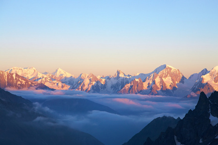 阿尔卑斯山风景