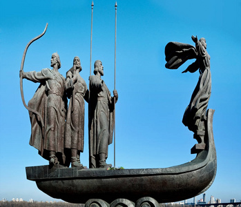 乌克兰基辅创始人纪念碑