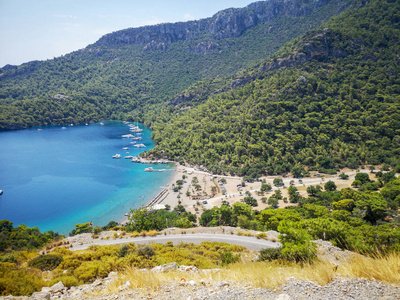 Sarsala 湾, Gocek, 土耳其