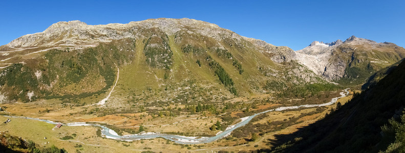 瑞士阿尔卑斯山，Furka 冰川