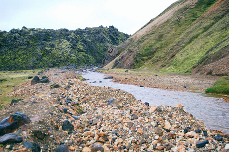 Landmannalaugar 的不同纹理