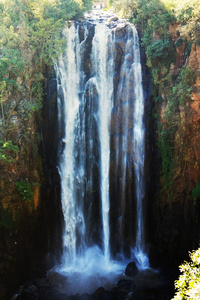在肯尼亚的汤姆森瀑布