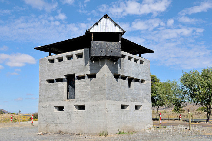 在geelbek 河铁路鸟北部 laingsburg 碉堡