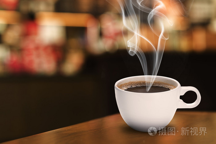 热咖啡杯子