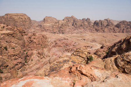 Nabatean 的古遗址, 约旦佩特拉城