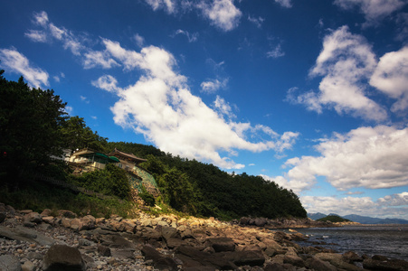 丽水海滩视图