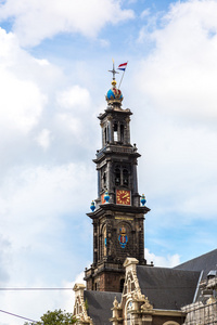 在阿姆斯特丹西教堂