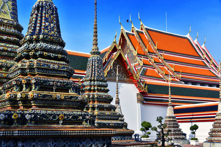 佛寺或在曼谷，泰国卧佛寺