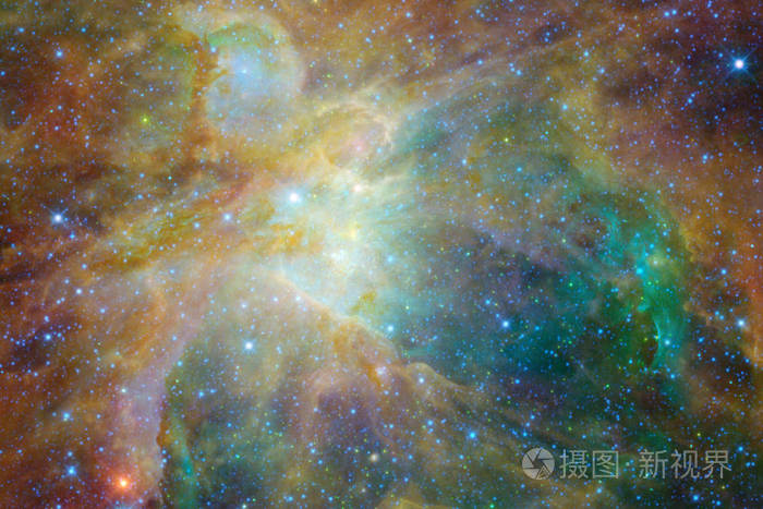 宇宙景观, 五颜六色的科幻小说壁纸与无尽的外太空.