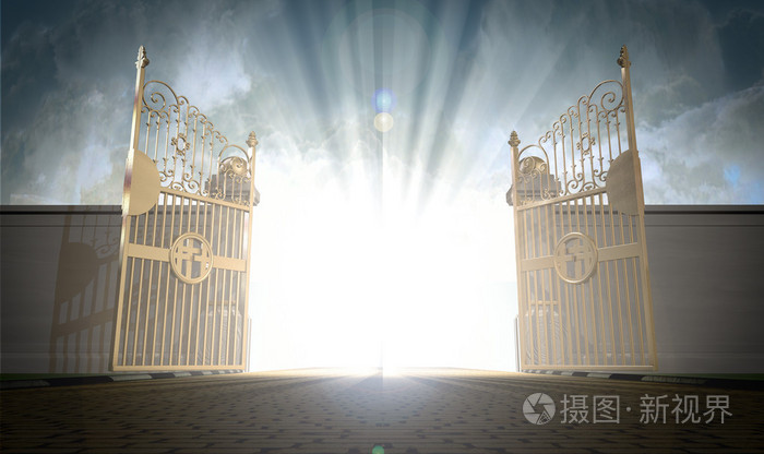 天堂门开放照片-正版商用图片09lg1q-摄图新视界