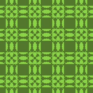石灰抽象图案在绿色背景, 条纹纹理几何无缝图案
