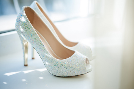 女性的婚礼鞋