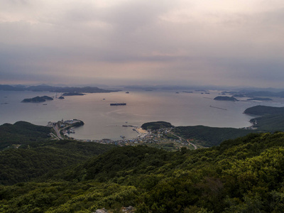 Yeondaebong, 韩国釜山最高的空中拍摄