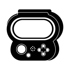 独立的便携式游戏控制台图标
