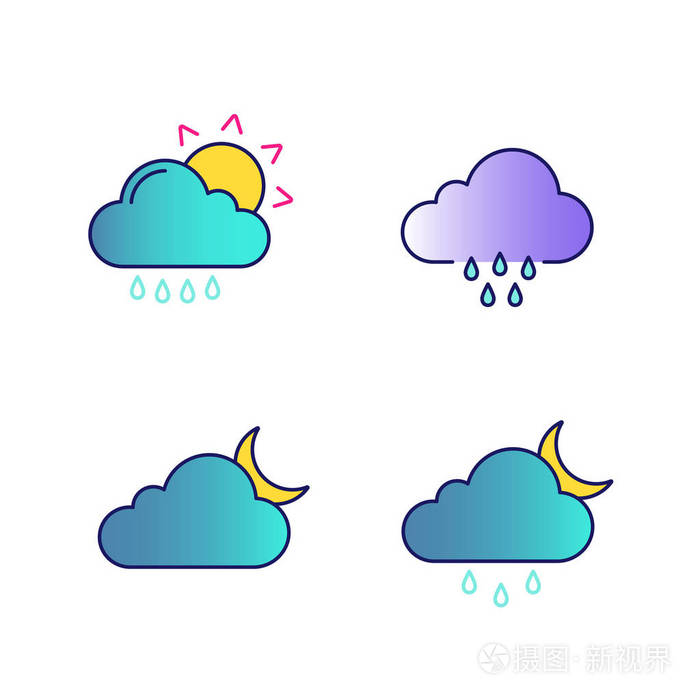 天气预报雨止转多云_(多云转小雨是什么天气)
