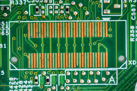 主板的组件。包括芯片iccpu 插座散热器和许多端口