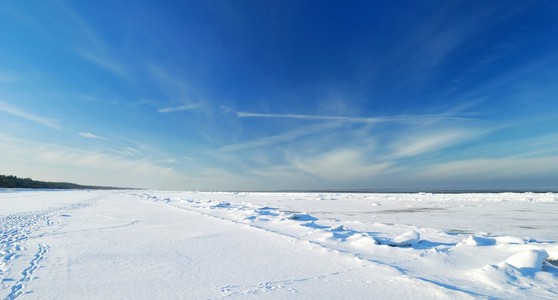 冰沙漠冬季风景