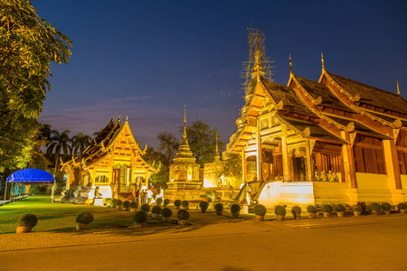 一个夏日, 泰国清迈的辛格佛教徒寺庙