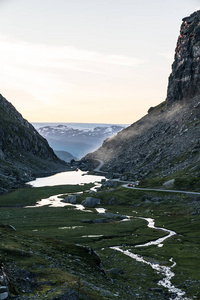 挪威的 Roldal 山区