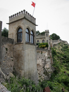 旧的中世纪城堡，在哈蒂瓦