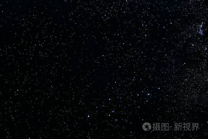 星空和银河外太空天空夜宇宙黑色星空背景的星空