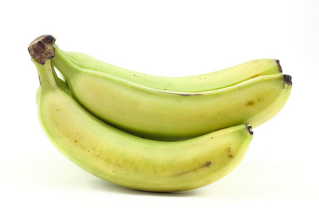 不成熟的香蕉