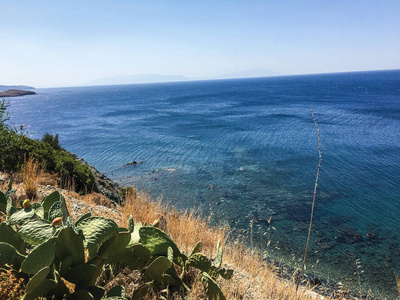 自然海岸和岩石