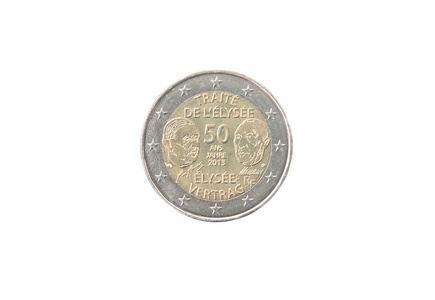 法国的 2 欧元纪念币