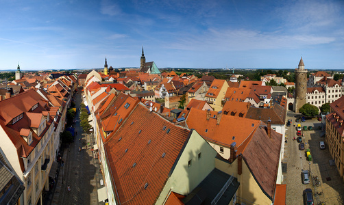 bautzen 城市在德国全景