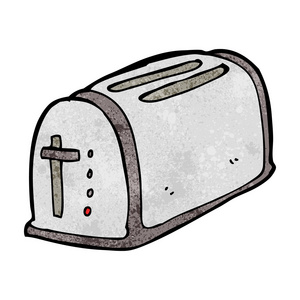 卡通烤面包机