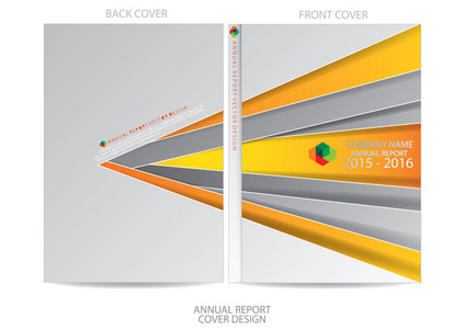 年度报告的封面设计