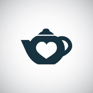 茶壶图标与心