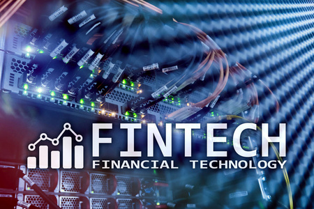 Fintech 金融技术。业务解决方案和软件开发