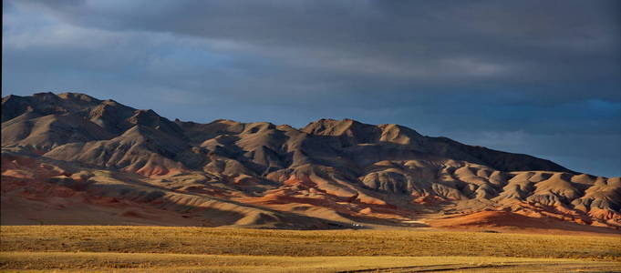 蒙古大草原上独特的天空之美