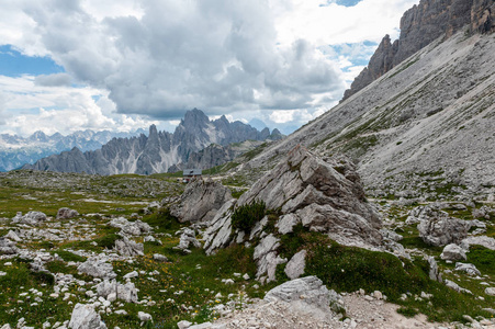 Cime 自然公园的山峰